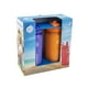 thumbnail image 2 of Botella de agua Thermoflask Kids de 480 ml con tapa con pajita, color morado y naranja, 2 of 7