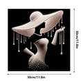thumbnail image 2 of Diamond Art Painting Kit, 5D Alien Crystal Rhinestone for Home Decor, Partial Drill DIY Craft for Adults, Relaxing Mosaic Art Set, 2 of 9