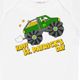 thumbnail image 4 of Inktastic Happy St. Patrick's Day monster truck with leprechaun Boys or Girls Baby Bodysuit, 4 of 5