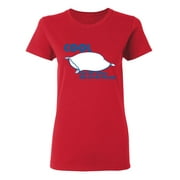 Cool Like The Other Side OF The Pillow Sarcastic Novelty Gift Idea Adult Humor Funny Women's Casual Tees