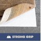 thumbnail image 4 of Rug On Carpet Non-slip Rug Pad For Area Rugs And Runner Rugs, Usa-made Rug Gripper For Carpet Over Carpet Keeps Rugs In Place On Carpet 5 X 7 Ft, 4 of 5