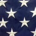 thumbnail image 3 of 3x4 feet American Flag | Embroidered 210D - Embroidered Stars, Sewn Stripes, Brass Grommets, Indoor/Outdoor, Vibrant Colors, Quality Polyester, US USA Flag, 3 of 6