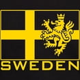 thumbnail image 3 of CafePress - Sweden Flag Dark T Shirt - Men's Classic Graphic Cotton T-Shirt, 3 of 4