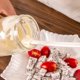 thumbnail image 5 of Juego de 2 raspadores de silicona para botella de mermelada, salsa, ketchup, masa, espátula adorno para pasteles, mango largo reutilizable, herramienta para hornear (blanco) JFHHH pequeña, 5 of 5