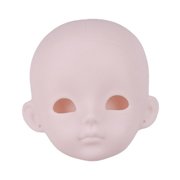 Cabeza de muñeca articulada con bola, accesorios de maquillaje para muñeca con cabeza de muñeca BJD, regalo para niños, cabeza de figuras de acción de
