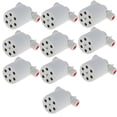 thumbnail image 1 of 10x Válvula para Control Automático de Nivel de Agua Flotante para Agua Limpia con tornillos de acero inoxidable y caucho Soledad Controlador de nivel de líquido, 1 of 7