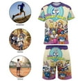 thumbnail image 5 of Looney Tunes Cartoons Boys T-Shirt And Shorts Outfit Set Athletic Short Sleeve Tee Mesh Shorts Set for Kids, 5 of 8