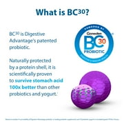 Digestive Advantage Probiotic Gummies, Natural Fruit Flavors, 120ct.