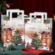 thumbnail image 4 of Rapeiae Christmas Transparent Hand-helds Gift Bag Christmas Eve Apples Gift Box Candy Bag Creatives Souvenir Hand Bag, 4 of 6