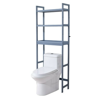 VEVOR 3-Tier Over-The-Toilet Storage Rack, Bathroom Space Saver Organizer Shelf