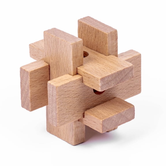 Lost & Found Roman Roads 3D Wooden Puzzle Set, Professor Puzzle, Adults, Novelty & Gag Toys