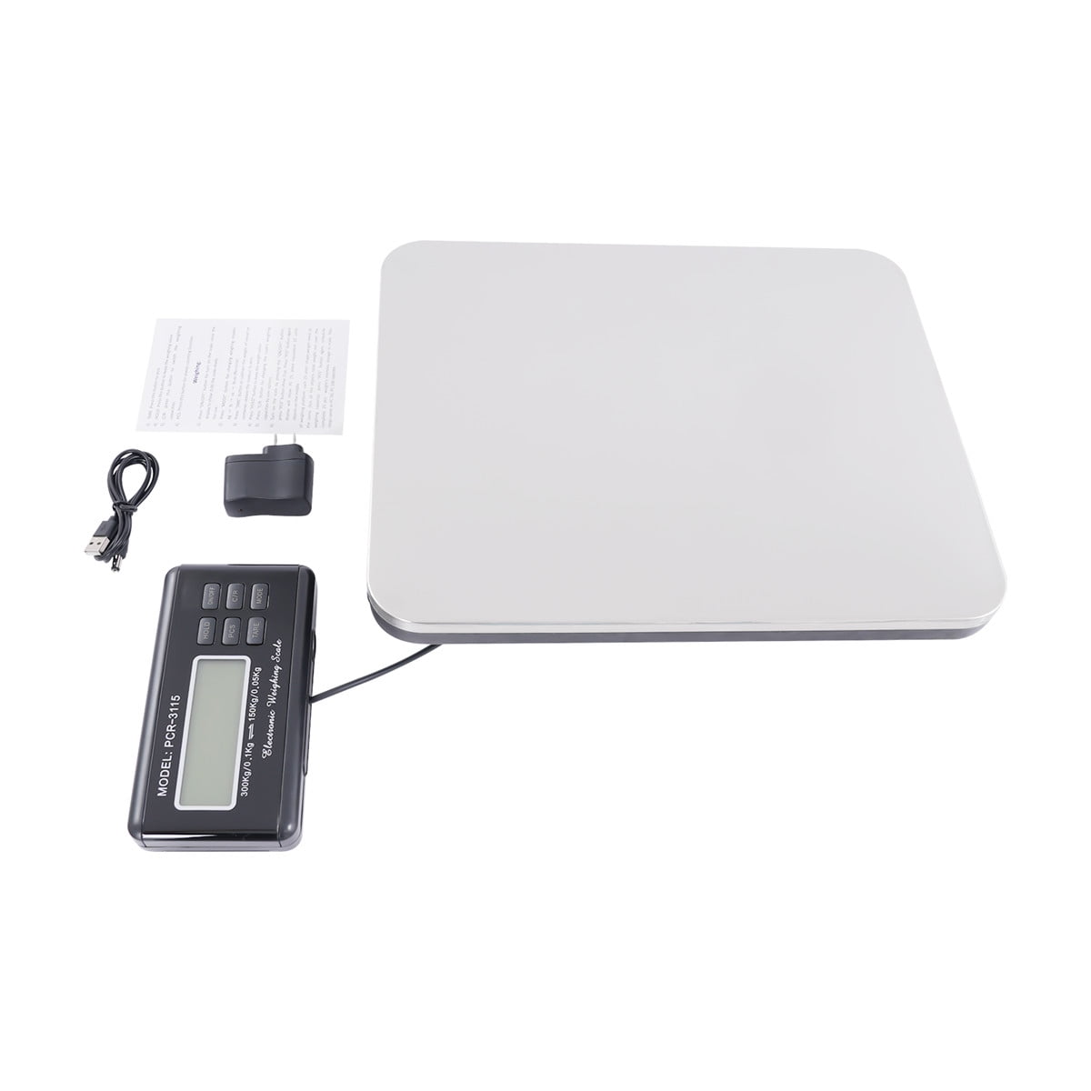 TOOL1SHOoo 660 LBs Digital Livestock Scale Animal Platform Scale , 14*12 inches Heavy Duty Electronic Pet Vet Weight Scale with LCD Screen Display