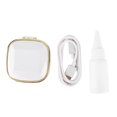 thumbnail image 1 of 2 en 1 Mini Nano Mist Spray Rociador Hidratante Facial Espejo Cosmético LED Ajustable Blanco, 1 of 8