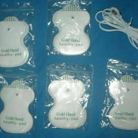 AkoaDa 10pcs Replacement Pads for Slim Pain Relief Electronic Pulse Massager