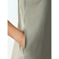 thumbnail image 4 of Mixray Collection Crew Neck Sleeveless A-Form Maxi Dress, 4 of 7
