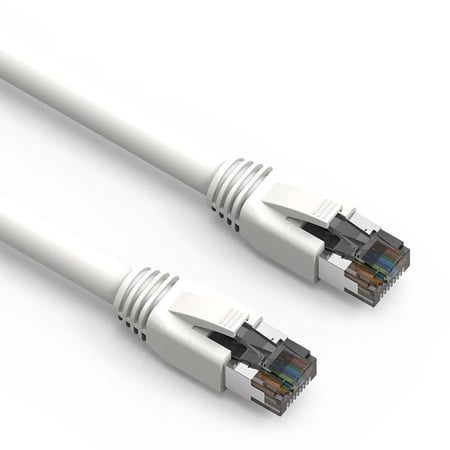SF Cable Cat8 Shielded (S/FTP) Ethernet Cable  1 feet - White price history on PriceWatchPro