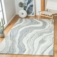 thumbnail image 2 of SAFAVIEH Fifth Avenue Deangelo Abstract Area Rug, Grey/Ivory, 6' x 9', 2 of 11