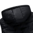 thumbnail image 4 of Dovford Men's Outdoor Winter Vest Outerwear Removable Hooded Padded Puffer Sleeveless Vest, 4 of 6