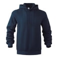 thumbnail image 2 of Sweater Hoodies for Men 2025 Fall Winter Plain Hooded Sweatshirt Casual Pullover Hoody Sweater Mens Hoodies, 2 of 6