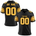 thumbnail image 2 of Camiseta de fútbol americano personalizada de los Pittsburgh Steelers con nombre y número de equipo impresos a medida, regalo para fanáticos, camiseta de fútbol para hombres, mujeres y jóvenes, 2 of 4
