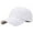 White, variant on LiuXxxx Washed Dad Baseball Caps for Men Women Adjustable Trucker Hat Distressed Twill Unstructured Blue