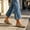 Khaki, variant on Women Adjustable Strap Mary Jane Mules, Breathable Woven Textured Slip‑on Clogs, Closed‑Toe Flat Backless Slippers for House, Outdoor Walking, Shopping