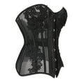 thumbnail image 3 of Elegant Floral Lace Mesh Shapewear Bodysuit for Corset Seamless Comfort and Figure Enhancing Performance, 3 of 4