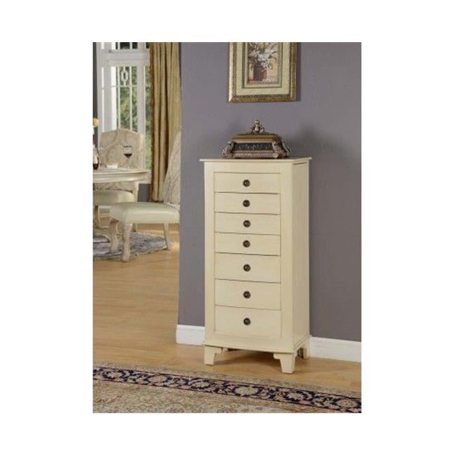 Cayman 7 Drawer locking Jewelry Armoire - Walmart.com