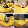 thumbnail image 6 of Tiberpet Cat Beds Cat Sleeping Bag Cat Bed Ventilated Kitten Puppy Bed Banana for Indoor Cats Squirrels and Other Small Animals, 6 of 7