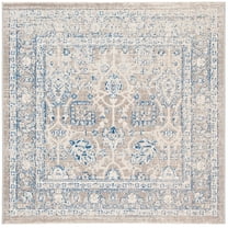 SAFAVIEH Patina Claude Oriental Area Rug, Taupe, 4' x 4' Square