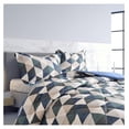 thumbnail image 2 of Comforter Set, Down Alternative Ultra Soft Microfiber, 2 Pieces with 1 Comforter and 1 Pillow Sham, Oeko Tex Comforter for and XL Bed, Blue Pattern Comforter, 2 of 6