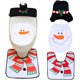 thumbnail image 1 of Juego de fundas para asiento de inodoro, 3 piezas, calentador, elástico, lavable, decoración navideña, funda para asiento de inodoro, tapa de inodoro, alfombra, baño, novedad, decoración navideña, 1 of 7