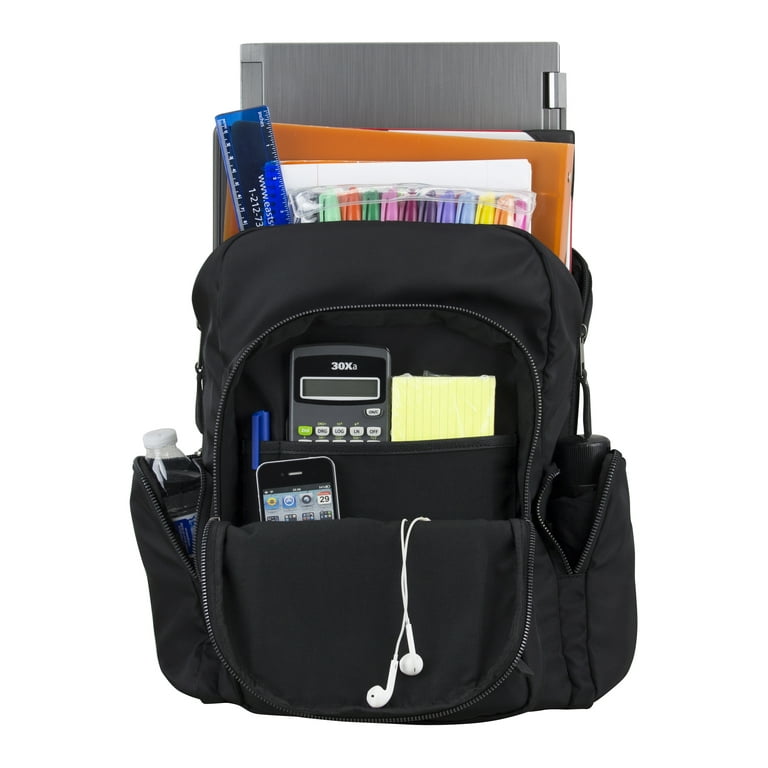 Eastsport Unisex Lauren 2.0 Backpack, Black - Walmart.com Eastsport Unisex Lauren 2.0 Backpack, Black - Walmart.com