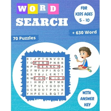 Scramble Word Book for Kids 48 Fun Activity Games for Kids Ages 48