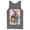 Charcoal, variant on Men's Batman Harley Quinn Joker Poker Card Tank Top Athletic Heather X Large