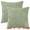 Light Green, variant on Unique Bargains Solid Striped Soft Sofa Decorative Pillow Covers (2 Count) Camel 12" x 20"