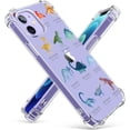 thumbnail image 1 of Dinosaur illustration Clear Case for iPhone 12 Mini,Aesthetic Art Design Case for Men Women,Unique Soft Transparent TPU Bumper Case Cover, 1 of 5
