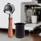 thumbnail image 3 of Portafiltro de expreso Anillos dosificadores Taza dosificadora Embudo dosificador de fácil de limpiar Reemplazo antideslizante Manos Vaso Dosificador Negro Macarena Portafiltro de Café, 3 of 8