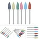 thumbnail image 5 of Juego Profesional de 6 Brocas para Uñas Diámetro de Vástago de Diamante de 235 Mm para Procesamiento de Vidrio Pulido Pulido y Pelado de Uñas Sin contaminación por polvo ANGGREK  Otros, 5 of 8