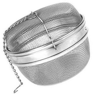 Joie Shark Tea Ball, Stainless Steel Tea Infuser with Chain, Round Tea Strainer for Loose Leaf Tea, Pack of 1