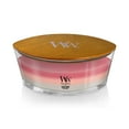 thumbnail image 3 of WoodWick Shoreline Scented Trilogy Ellipse Candle, Crackles as it Burns, Up to 50 Hours Burn time, 16oz, 3 of 5