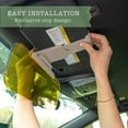 thumbnail image 3 of Zone Tech Day and Night Anti-Glare Car Windshield Driving Visor, Yellow, 3 of 7