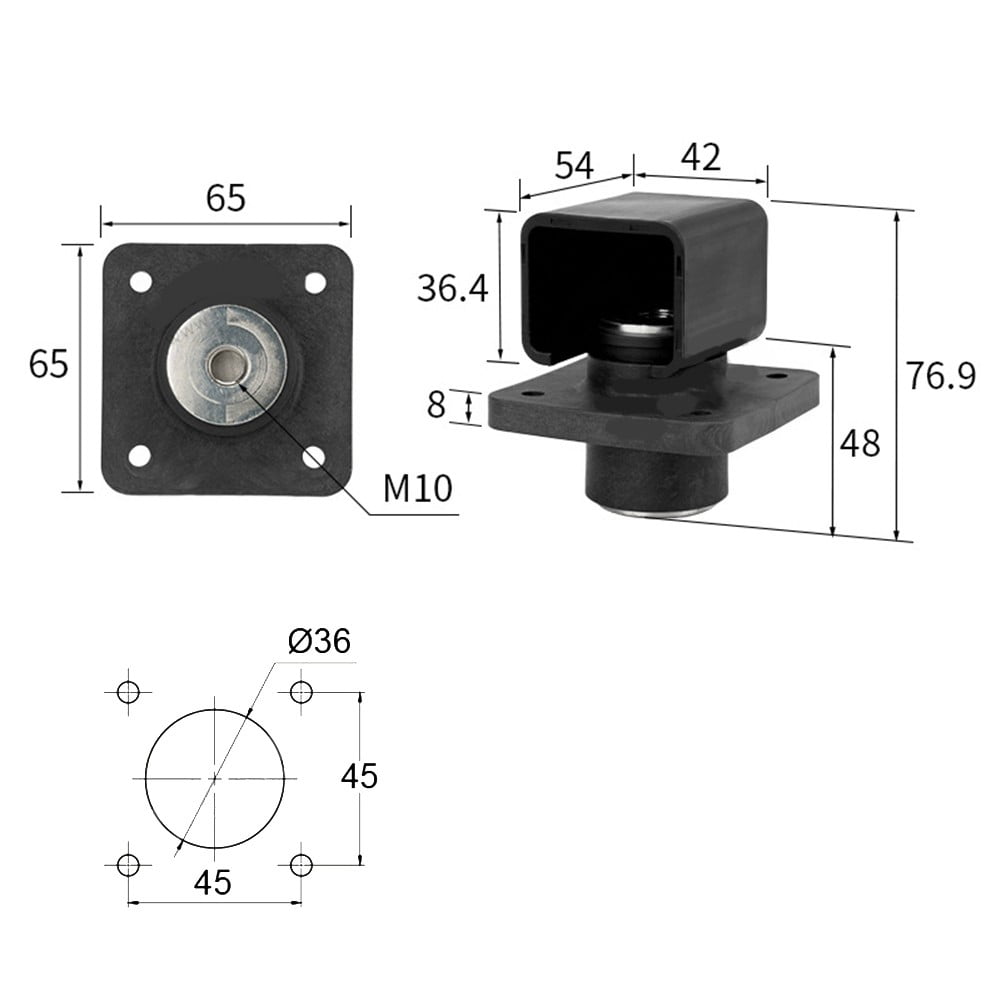 600A Copper Battery Terminal Blocks Energy Storage Battery Terminal Connector