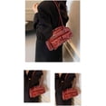 thumbnail image 4 of SPEKSEE Women's Retro Butterfly Handbag PU Leather Handle Underarm Purses Y2k Shoulder Bag, 4 of 7
