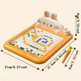 thumbnail image 3 of Educational Puzzle Toy for Early Learning - Rabbit Drawing Board Educational Toy to Enhance Focus and Creativity, 3 of 9