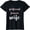 Black, variant on Women Top Girlfriend Fiance Wife Engagement Party Short Sleeve T-Shirt