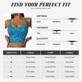 thumbnail image 5 of Fuzoiu Blue Glitter Print Women's Sports Vest,U-Back Sports Tank,Gym Vests,Athletic Sleeveless Shirts,Exercise Undershirts,Yoga, Gym, and Dance Wear-XX-Large, 5 of 8