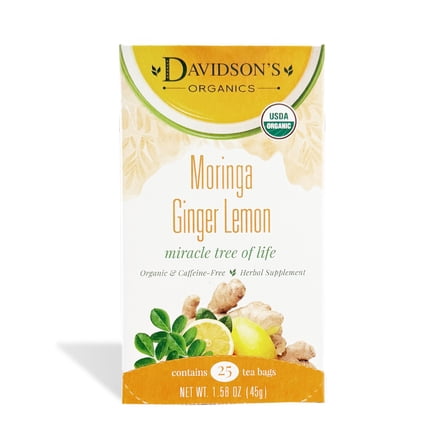 Moringa Ginger Lemon by Davidson's Organics