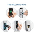 thumbnail image 4 of Waterproof Fingerprint Electronic Digital Smart Door Lock RFID Card Code Keyless Lock For Aluminum/sliding Door ,Easy Installation, 4 of 7