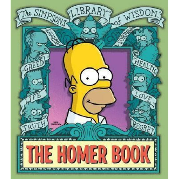 Pre-Owned The Homer Book (Paperback) by Bill Morrison